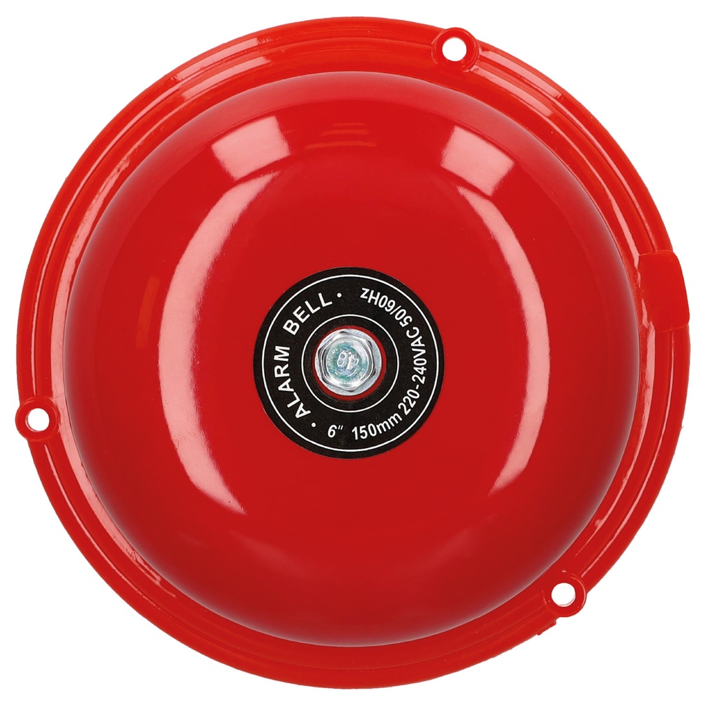 Timbre campana industrial electromecánico 15cm diámetro 86db 230V