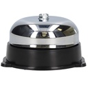 Timbre campana de acero 7,5cm diámetro 86db