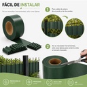 Cinta ocultación 19cmx35M 450g Verde