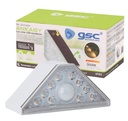 Luz solar LED para escalera Ankasy con sensor de movimiento 3000K IP64