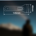 Linterna LED 2xAA 35lm - 12u caja exp