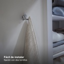 Percha colgador doble