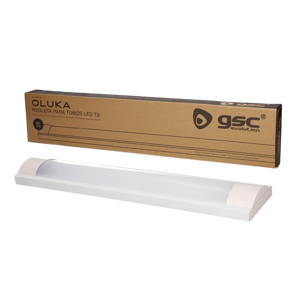 Regleta Oluka para tubos LED T8 60cm