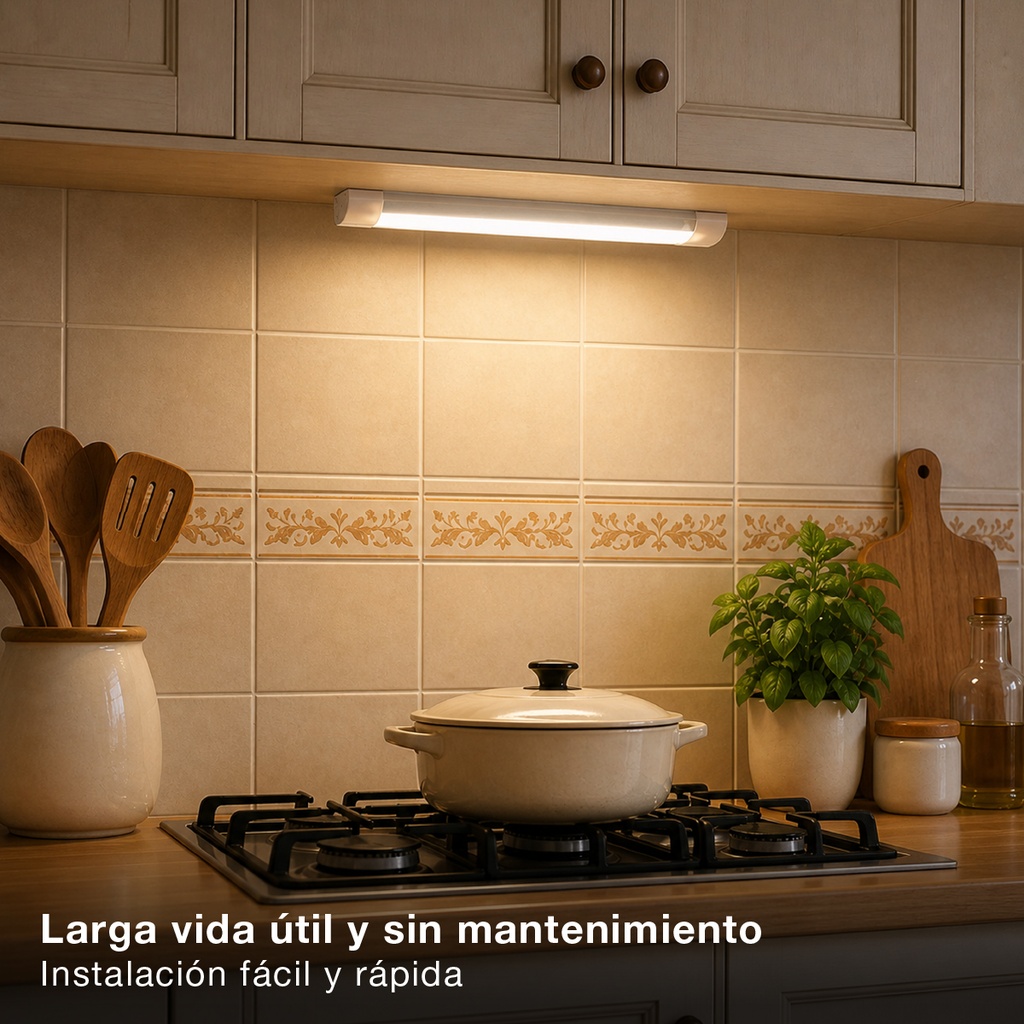 Regleta Oluka para tubos LED T8 60cm