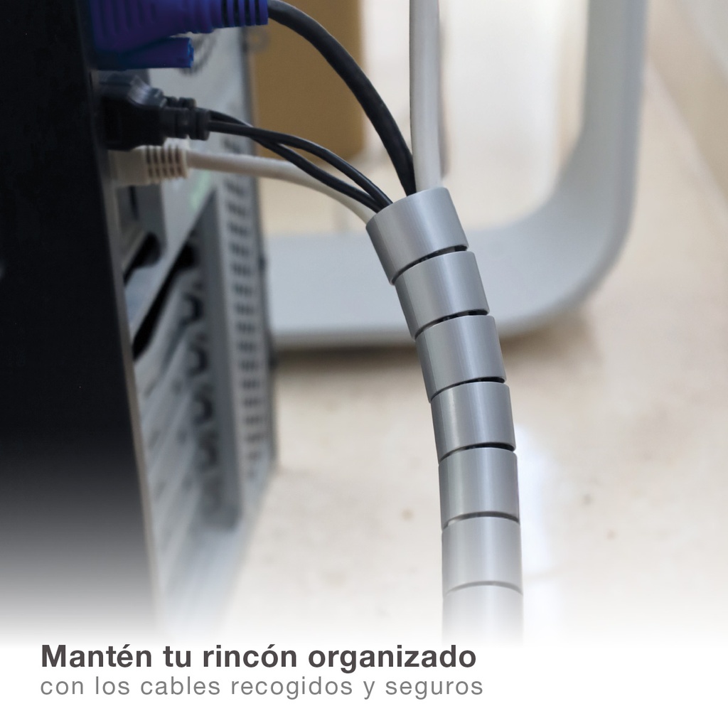 Organizador de Cables 20mm - 1.8M