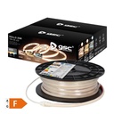 Rollo 25M tira LED COB 10W/M 3000K IP65 230V regulable 
