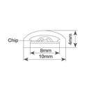 Rollo 25M tira LED COB 10W/M 6000K IP65 230V regulable 