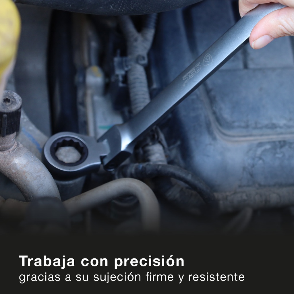 Llave combinada con carraca CR-V 14mm