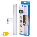 Aplique baño LED Laksa 8W 6500K IP44 Níquel