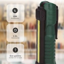 Linterna LED de trabajo recargable USB plegable 5W + 3W