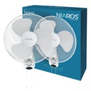 Ventilador de pared Toleni Ø43cm 45W Blanco