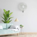 Ventilador de pared Toleni Ø43cm 45W Blanco