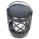 Estaca efecto fuego solar recargable/USB IP65