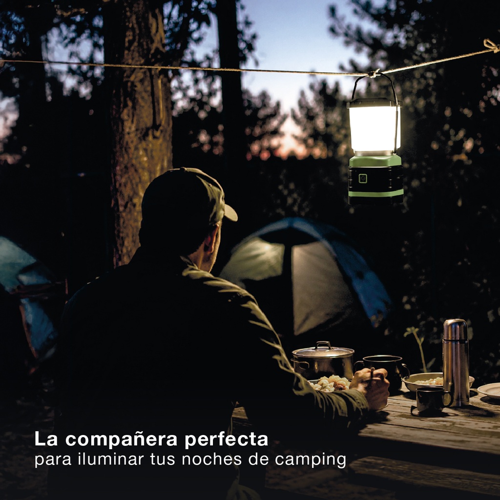 Linterna LED camping 3xAA 260lm