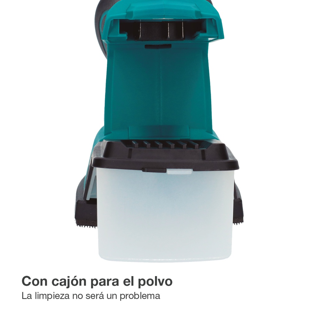 Kit lijadora inalámbrica con batería 20V