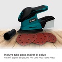 Kit lijadora inalámbrica con batería 20V