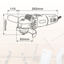 Amoladora angular eléctrica 11000 rpm 710W