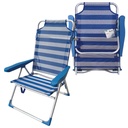Silla de playa plegable multiposición