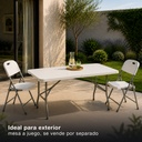 Silla plegable polietileno 830x465x505mm