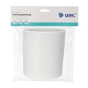 Portalámparas superficie alto E27 Blanco 