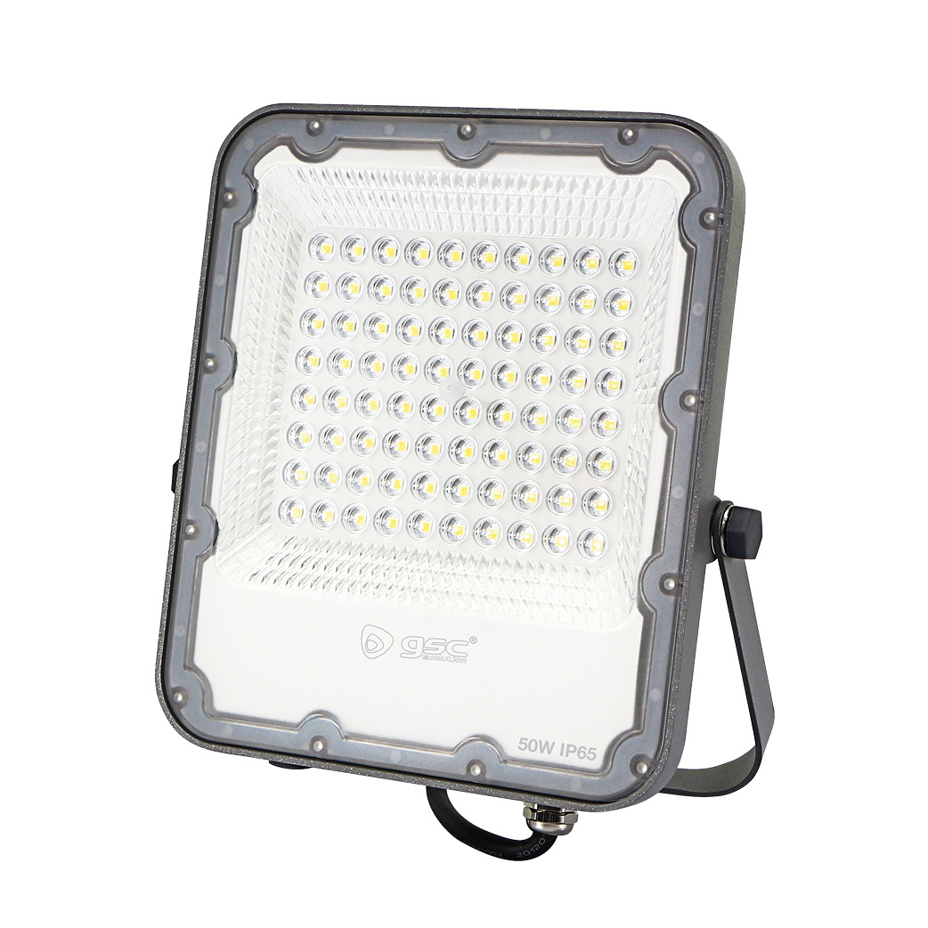 Proyector aluminio LED 30W 4000K IP65 Gris