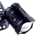 Linterna de cabeza LED con zoom recargable USB 1000lm