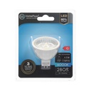 Lampara dicroica COB LED 5W MR16 6000K - 12u caja exp