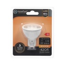 Lampara dicroica COB LED 5W GU10 3000K - 12u caja exp