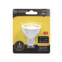 Lampara dicroica COB LED 5W GU10 4200K - 12u caja exp