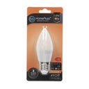 Lampara vela 6W E27 3000K - 12u caja exp