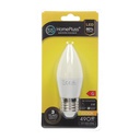 Lampara vela 6W E27 4200K - 12u caja exp
