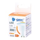 Lámpara LED dicroica 3,5W GU10 3000K