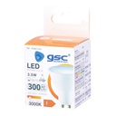 Lámpara LED dicroica 3,5W GU10 3000K