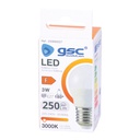 Lámpara LED esférica 3W E27 3000K