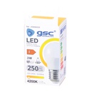 Lámpara LED esférica 3W E27 4200K