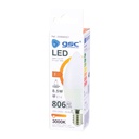 Lámpara LED vela 8,5W E14 3000K