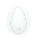 Luz de noche con interruptor 0.5W 30Lm 3000K