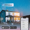 Lámpara LED vela inteligente 5,5W E14 RGB + CTT regulable