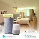 Lámpara LED esférica inteligente 5,5W E27 RGB + CTT regulable