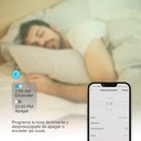 Lámpara LED esférica inteligente 5,5W E27 RGB + CTT regulable