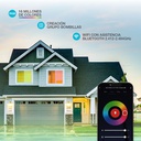 Lámpara LED esférica inteligente 5,5W E27 RGB + CTT regulable