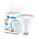 Lámpara LED dicroica inteligente 5,5W GU10 RGB + CTT regulable