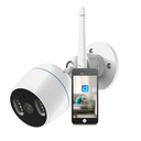 Cámara exterior inteligente visión nocturna a color 1080p - 2MP