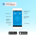 Alarma con sirena y control de temperatura y humedad vía wifi