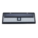 Aplique solar LED con sensor 10W 4200K Negro - 5u caja exp