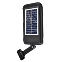Aplique solar con sensor 2W 6500K Negro