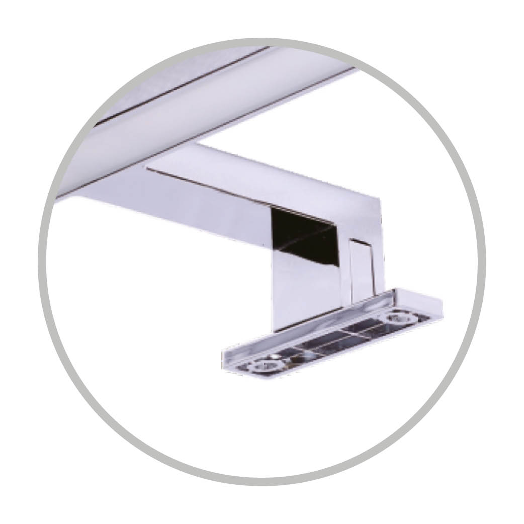 Aplique baño LED Amnes 5W 6500K IP44