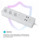 Base multiple inteligente 3T+ 4 USB (3x1.5mm) 1,75M