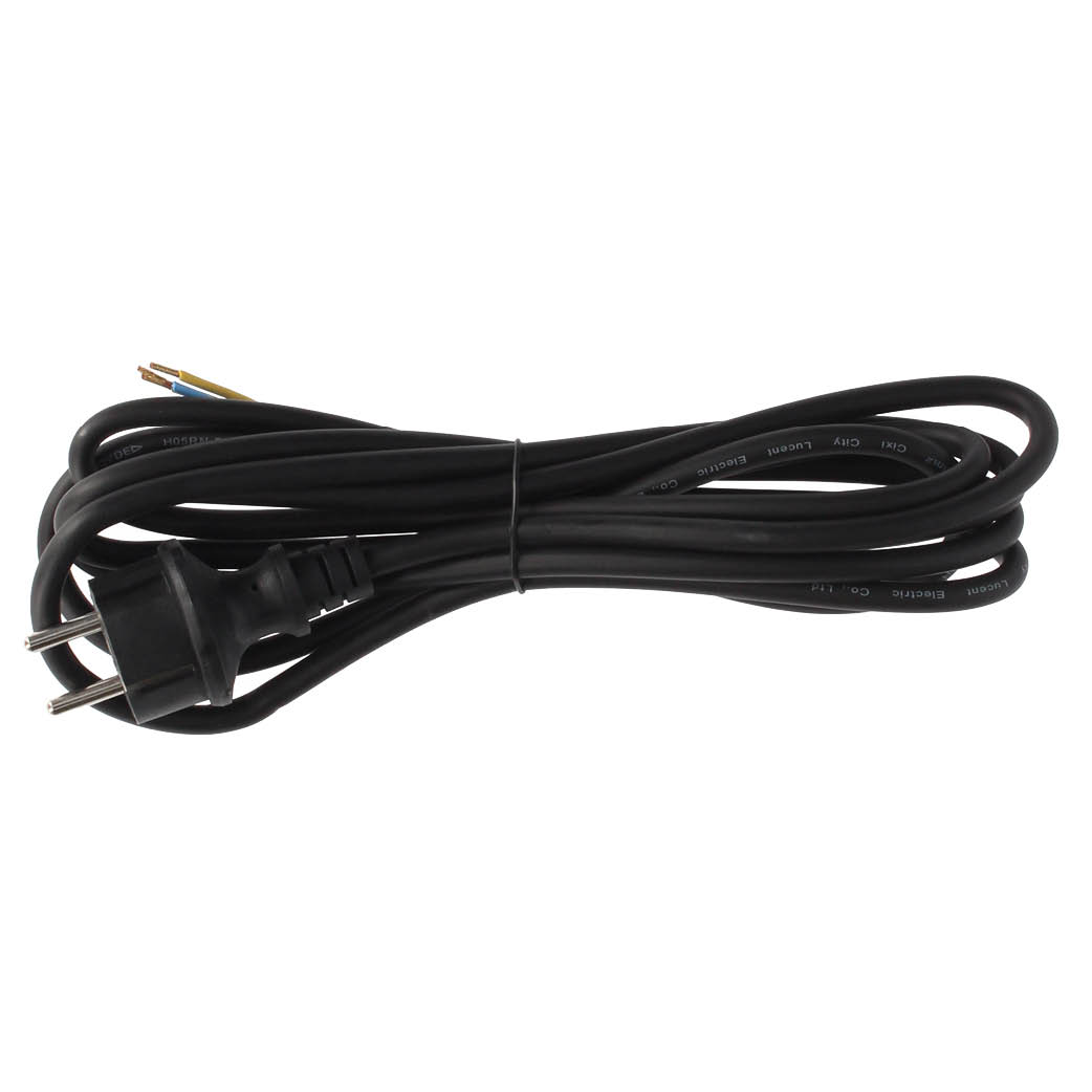 Conexion cable PVC + sucko (3x1.0mm) 3M Negro