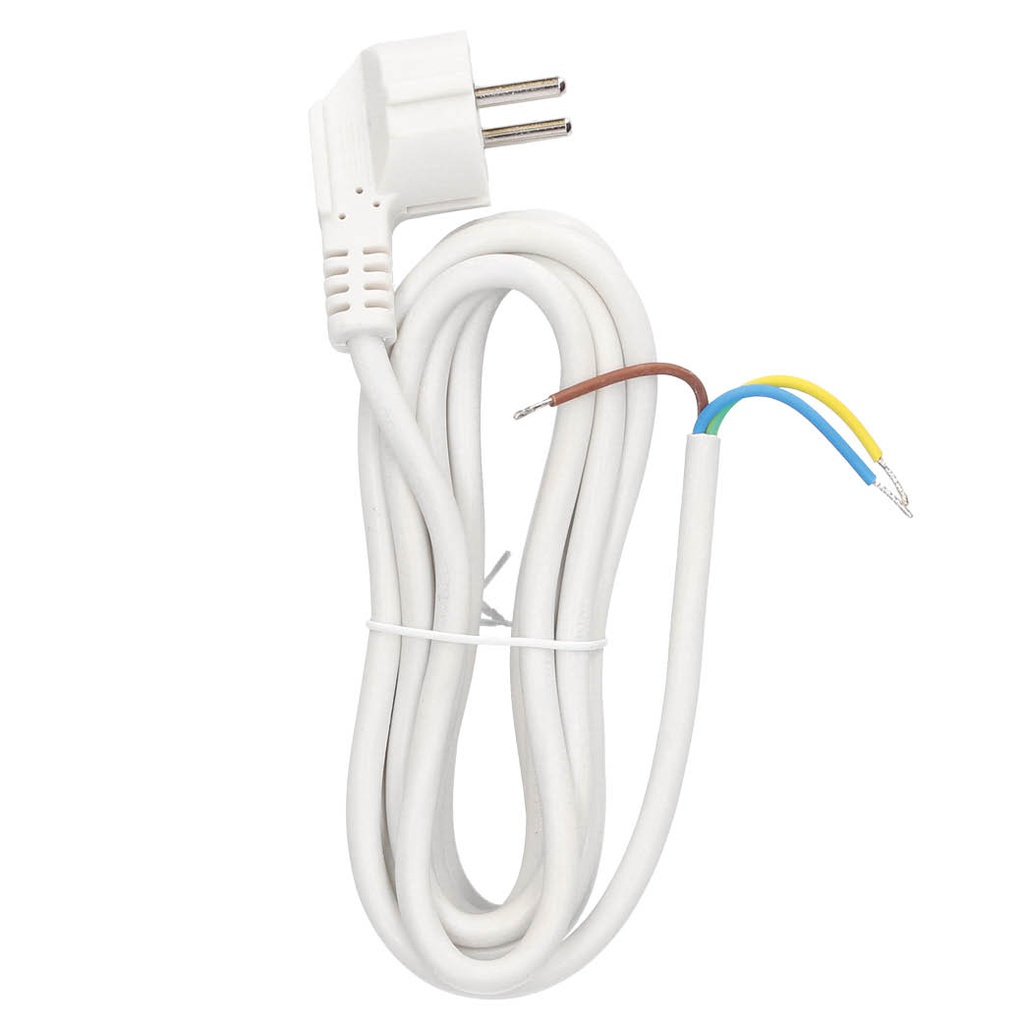 Conexion cable PVC + sucko (3x1.0mm) 3M Blanco
